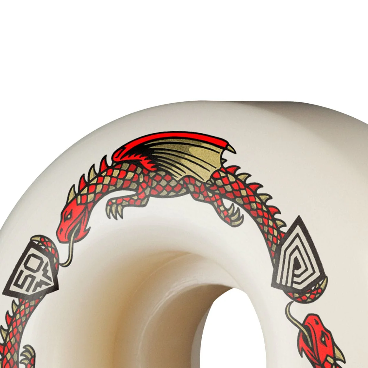 Powell Peralta Dragon Formula V1 93A Skateboard Wheels - Image 3