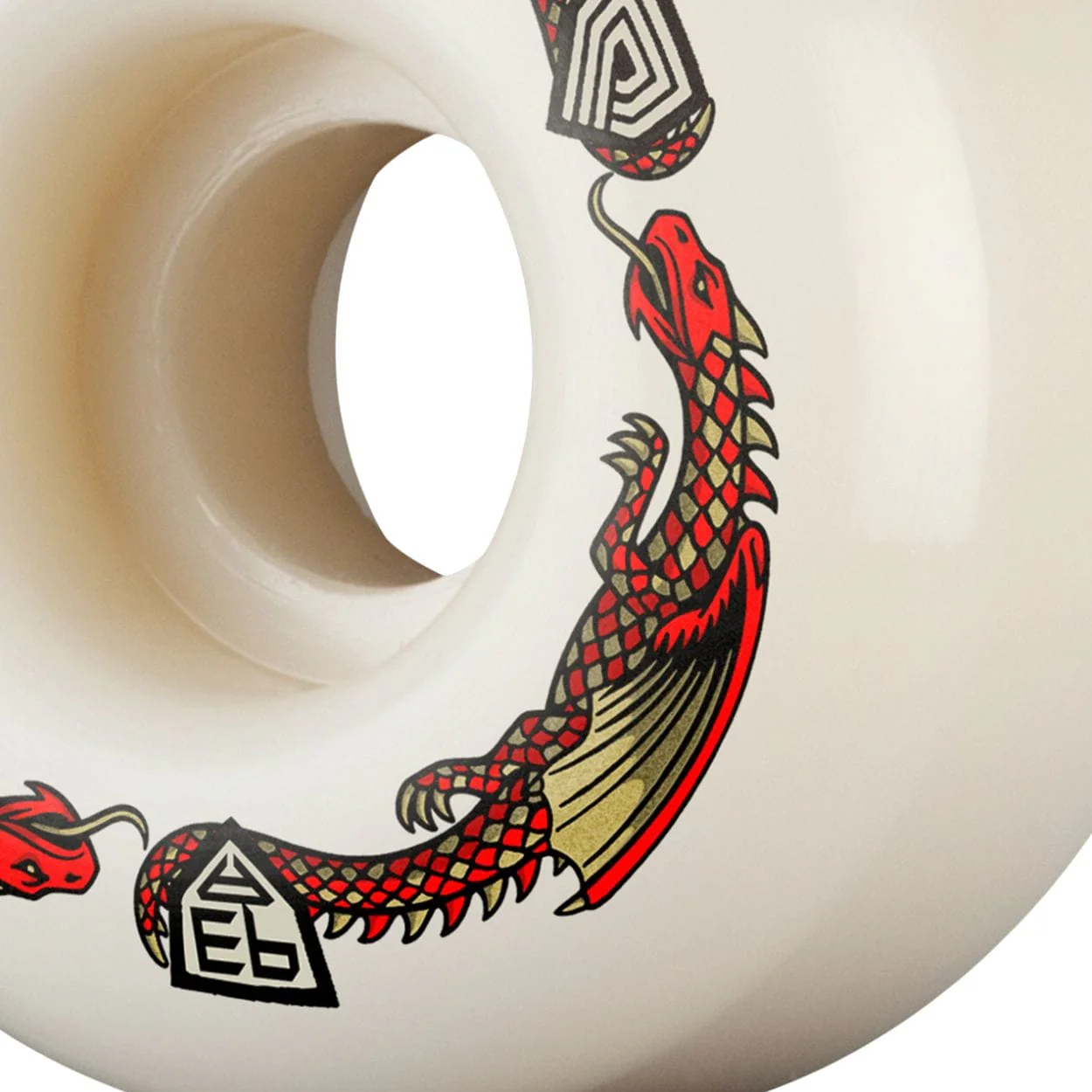 Powell Peralta Dragon Formula V1 93A Skateboard Wheels - Image 4