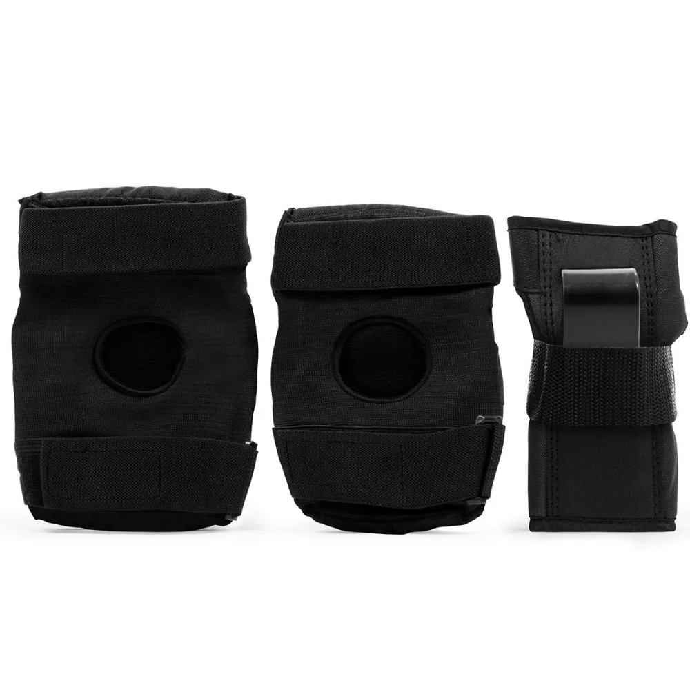 Rekd Junior Heavy Duty 3 Piece Triple Pad Set | Black - Image 3