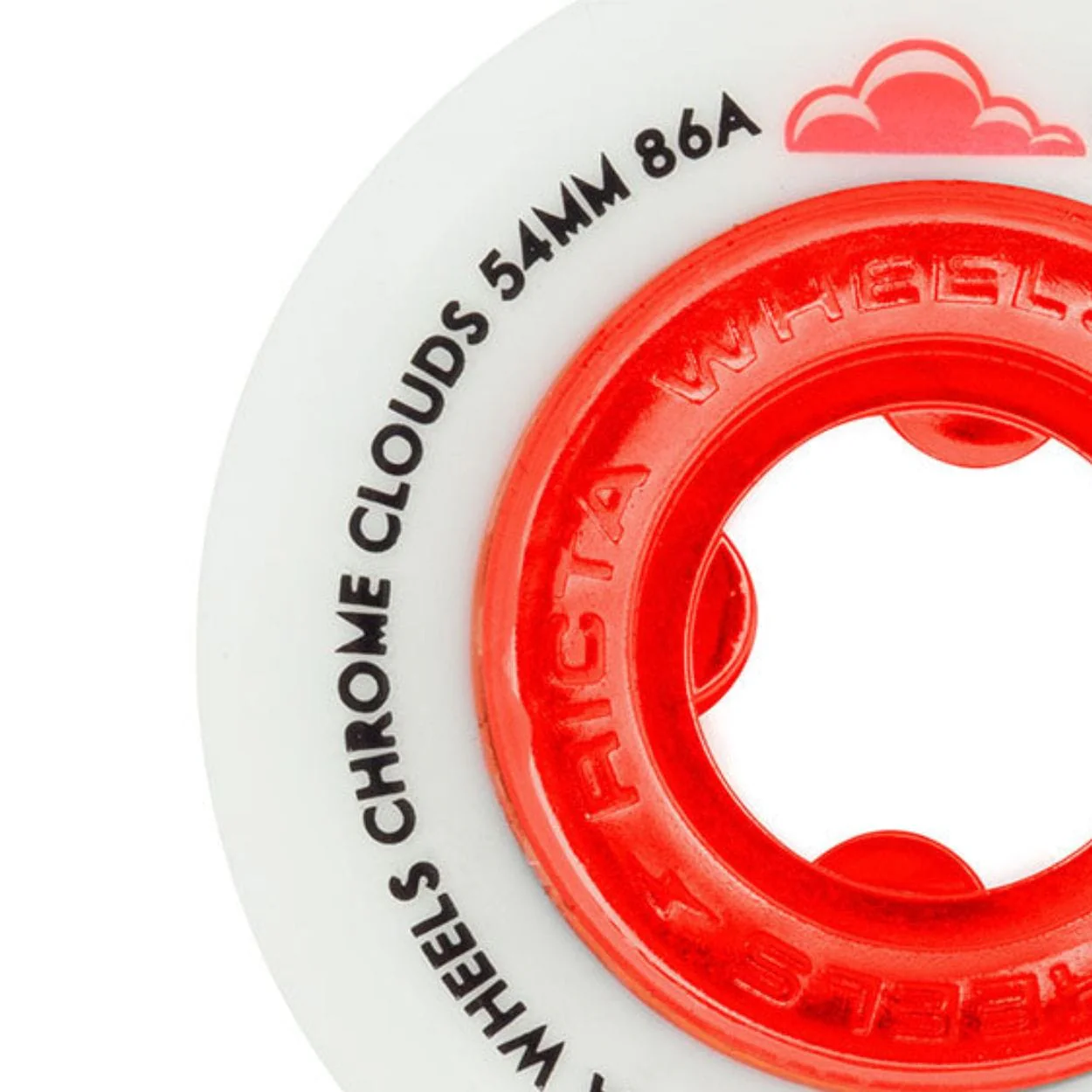 Ricta Chrome Clouds Soft 86A Skateboard Wheels - Image 5