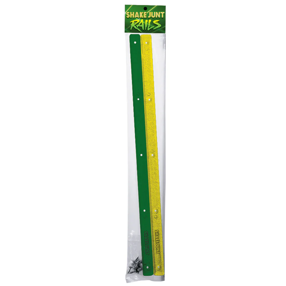 Shake Junt Skateboard Rails | Green & Yellow