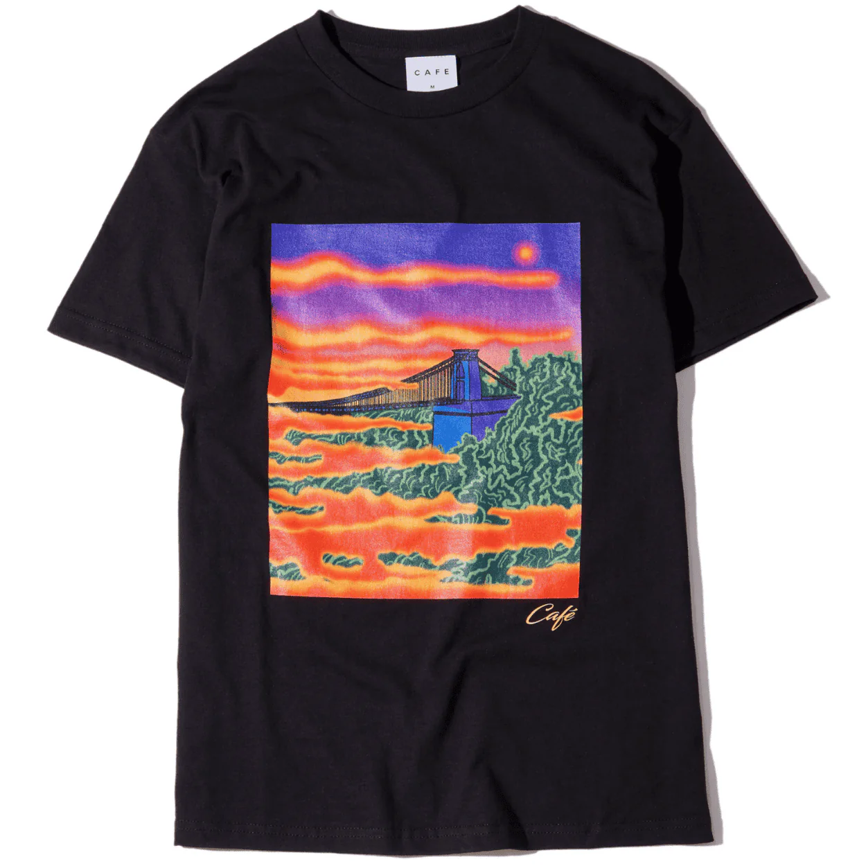 Skateboard Cafe Clifton T-Shirt | Black