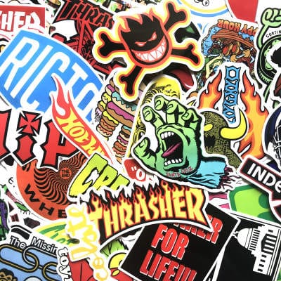 Skateboard Stickers | Skate Brand Stickers & Slaps - Image 61