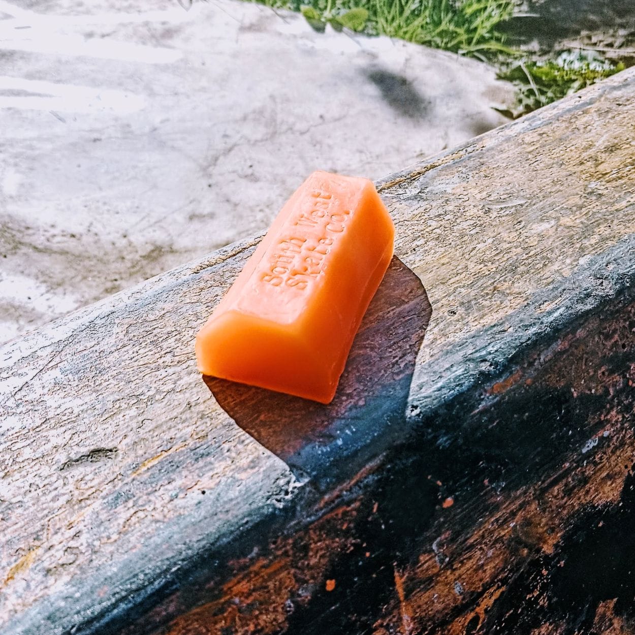 South West Skate Co Skateboard Wax | Orange - Image 3