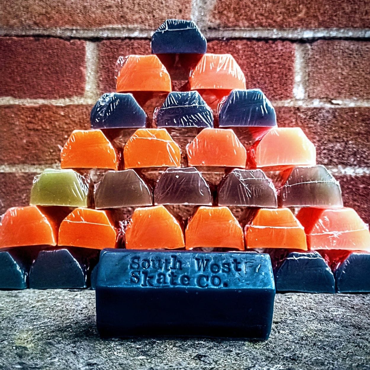 South West Skate Co Skateboard Wax | Orange - Image 5