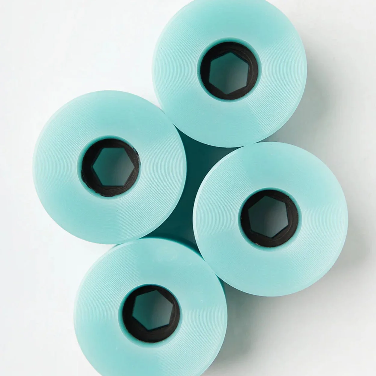 Spitfire Superwide 80HD Soft Seafoam Blue Skateboard Wheels | 58mm - Image 7