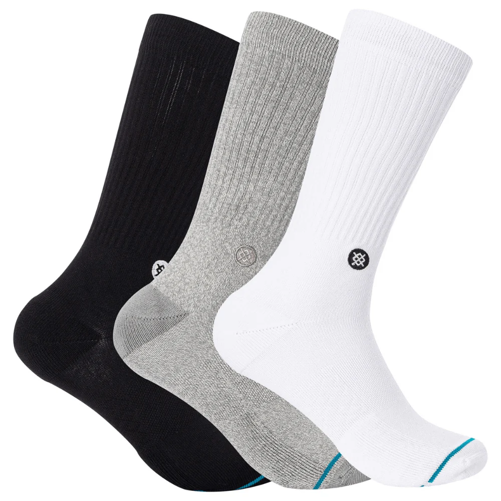 Stance Icon 3 Pack Socks | Multi - Image 3