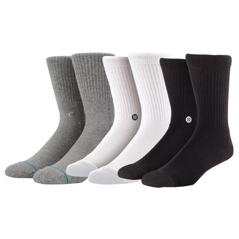 Stance Icon 3 Pack Socks | Multi - Image 4