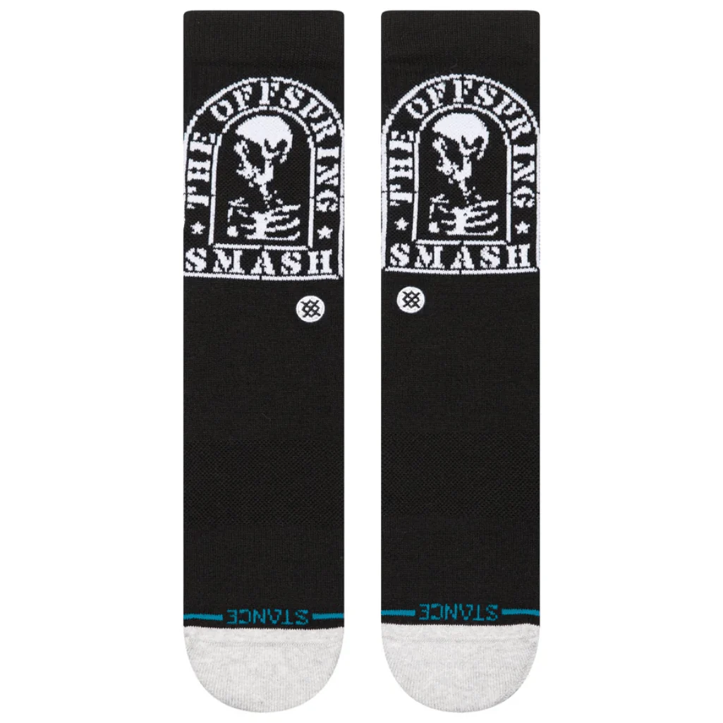 Stance Smashed Crew Socks | Black - Image 3