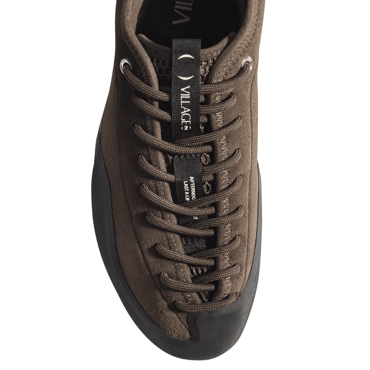 Village PM 1:00 PM Suede Skate Shoes | Chocolate Brown - Image 3