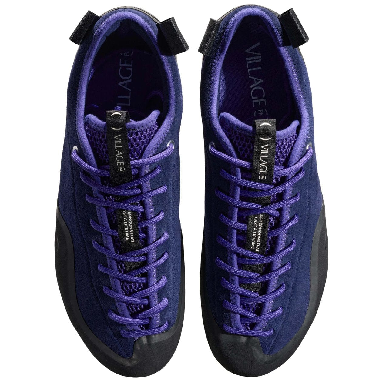 Village PM 1:00 PM Suede Skate Shoes | Purple - Image 4