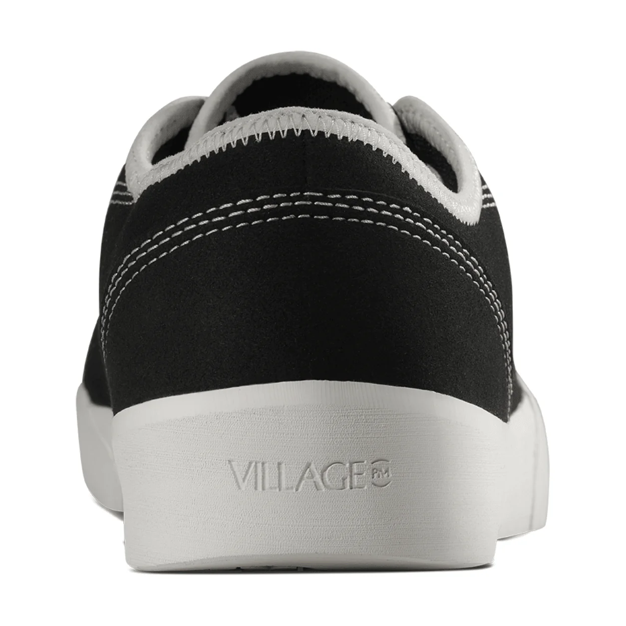 Village PM 1:30 PM Skate Shoes | Black and White - Image 6