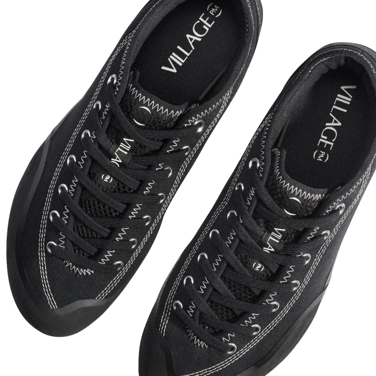 Village PM 1:30 PM Skate Shoes | Black - Image 4