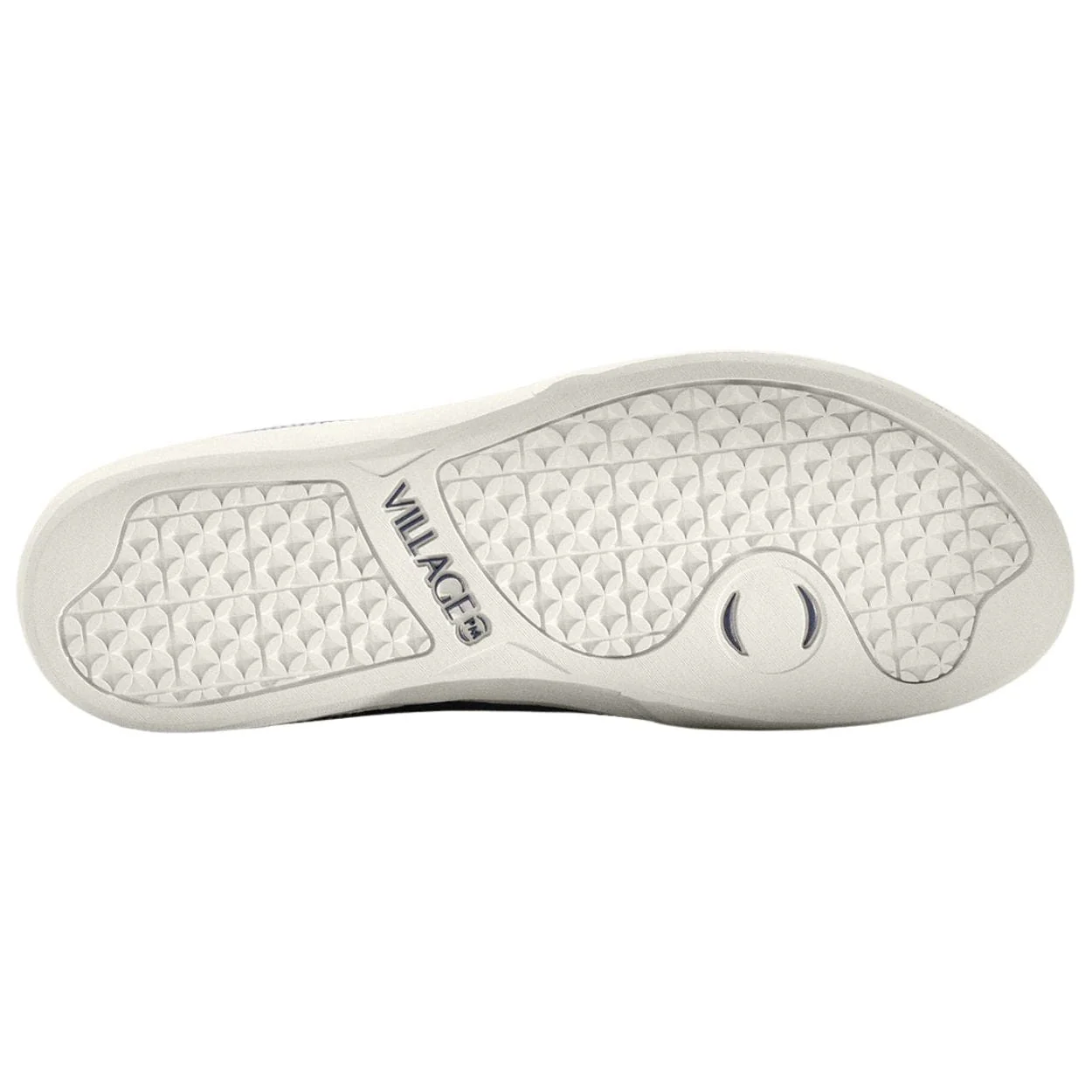 Village PM 1:30 PM Skate Shoes | Navy & White Canvas - Image 6