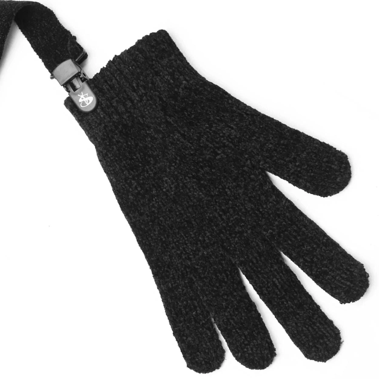 Yardsale Chenille Gloves | Black - Image 3