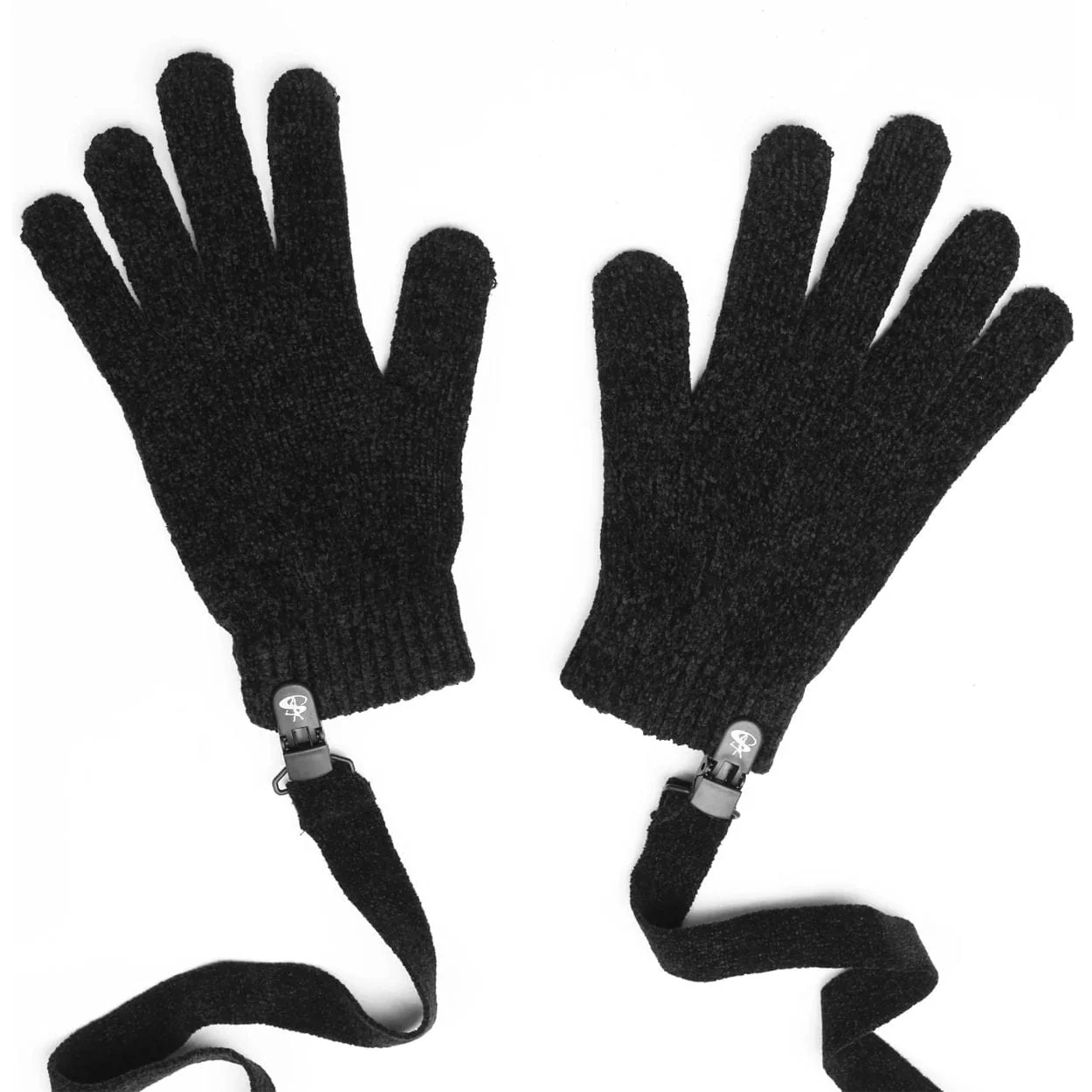 Yardsale Chenille Gloves | Black - Image 4