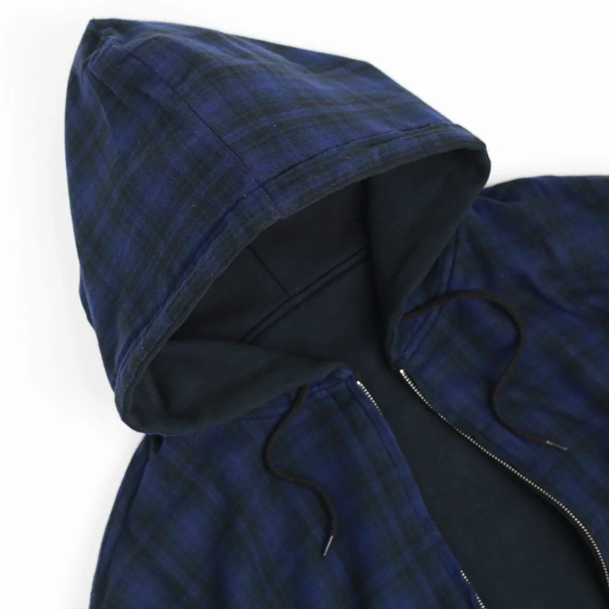 Yardsale Reversible Hoodie | Black & Indigo Blue - Image 3